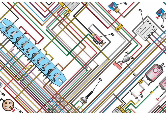 Электрическая схема Газель: 3302, Бизнес, Некст, двс 405, 4216