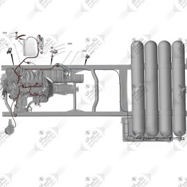 Жгут системы управления двигателем 3302 дв. А305 «EvoTech 3,0», Газель-некст с 07.2019г.