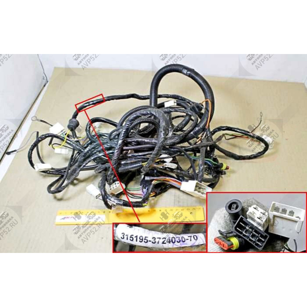 Жгут задний 315195 дв.ЗМЗ-409, Ев-2