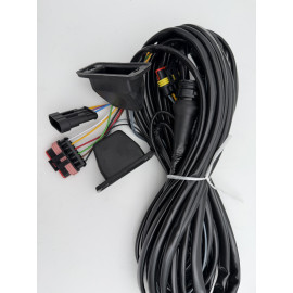 Жгут по раме (задний) 3302 (борт) дв.405 (4216, Крайслер) под погр. б/насос, модиф. 2005г.-2009г.