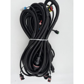 Жгут удлиненный по раме (задний) дв.Cummins, Газель-некст c 2015г. (байонет штырьевой)