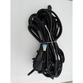 Жгут удлиненный по раме (задний, с подсветк. зад. номера по центру на брусе) дв.EvoTech 2.7 (Эвотех-УМЗ), Газель-некст (борт) c 05.2013г.