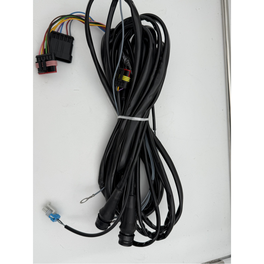 Жгут удлиненный по раме (задний) 3302 (борт) дв.Cummins, Газель-бизнес, модифик.с 06.2011г, без боковых габоритах на бортах