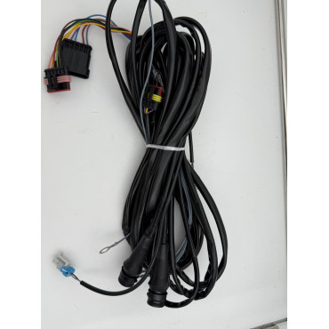 Жгут удлиненный по раме (задний) 3302 (борт) дв.Cummins, Газель-бизнес, модифик.с 06.2011г, без боковых габоритах на бортах