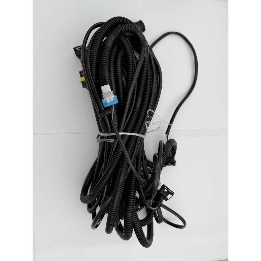 Жгут удлиненный по раме (задний) 3302 (борт) дв.4216, Газель-бизнес, модифик.с 06.2011г, с боковыми габоритами на бортах (без цокольн. лампу подсв. зад. номера)