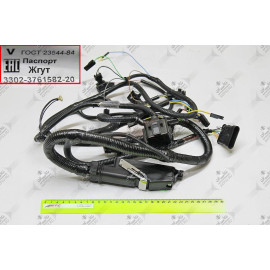 Жгут системы управления двигателем 3302 дв.406, (карбюратор) с 2003г.-06г., (под Микас 7,1)