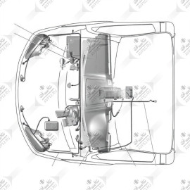 Жгут моторного отсека 3302 дв. УМЗ 4216 (Газель-Бизнес, Ев-3, модиф. 2010г)