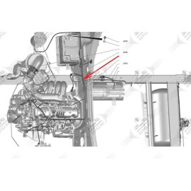 Жгут системы управления двигателем 3302 дв.УМЗ-4216, (Газобалон) Газель-бизнес с 2014г. Евро-4
