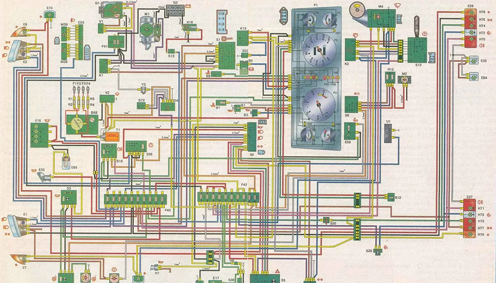 Электрическая схема Газель: 3302, Бизнес, Некст, двс 405, 4216